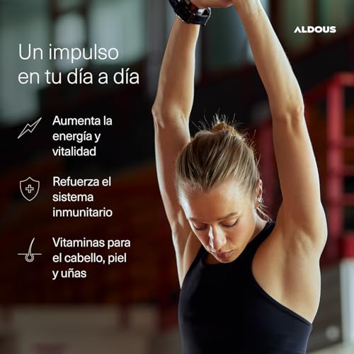 Gominolas Multivitaminas - 120 Gummies sabor natural Mora - 12 vitaminas y minerales - Todas las Vitaminas C, D, B12, E, A, B6, B5, Biotina, Ácido Fólico, Zinc, Yodo, Colina - ALDOUS - imagen 4