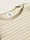 by Green Cotton Stripe Rib l/s T Baby