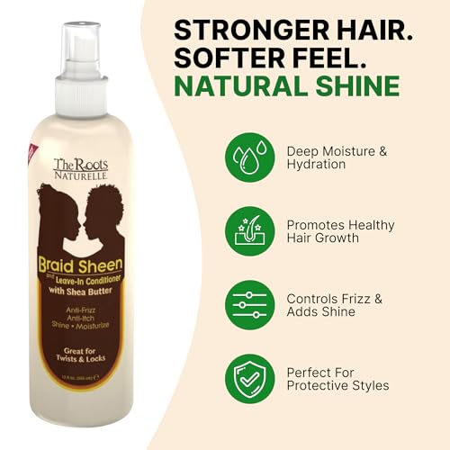 The Roots Naturelle Braid Sheen Braid Spray 12 Fl Oz miniatura 2