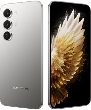 Tecno Spark 40 Pro, 256GB, 8GB RAM (Tecno Türkiye Garantili) (Titanyum) - Görsel 3