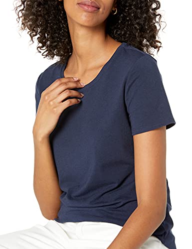 Image of Amazon Essentials Women's Active Quick Dry Tech Stretch Short-Sleeve Crewneck T-Shirt, Multipacks