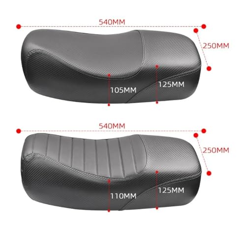 Cojín de moto antichoque que reduce vibraciones para Star 6