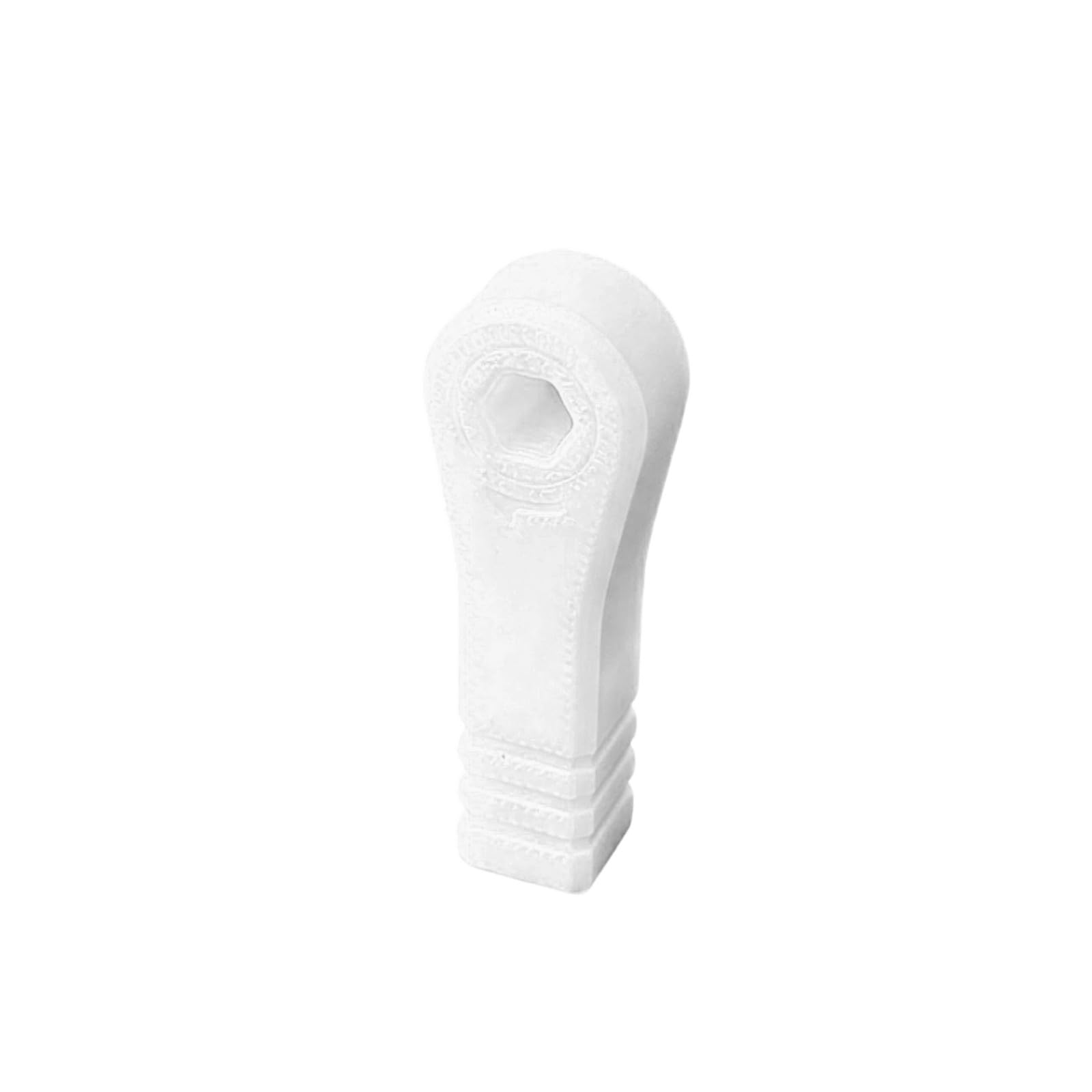 Pbiyxqc White Miniature Ratchets Mechanism Screwdriver Pocket Hand Tool Hexagonal Bit Holder For Jewelry Glasses Small Devices Small Screwdriver