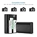 LP-E6 LP-E6N Batteries and Dual Channel Charger for Canon EOS 5D Mark II III IV,5DS,5DS R,6D,6D Mark II,7D, 7D Mark II,60D,70D,80D,90D, R, R5, C700, XC10, XC15 Cameras