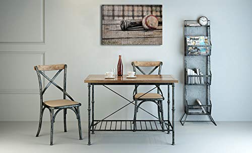 Rugby Sports Poster Abstract Art Pictures Vintage Painting Canvas Prints Rugby Baseball Posters And Prints Canvas Oil Painting Framed Ready To Hang Artwork For Kids Room Living Room Bedroom Wall Decor #TOP6