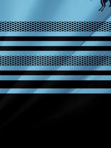 Men's 3D Print Polo Shirts Short Sleeve, Quick Dry Striped Golf Polo Shirts, Lightweight Casual Collared T Shirt for Summer4