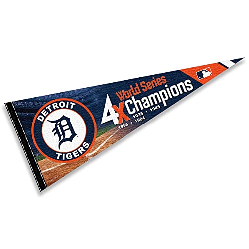 Fanion Tigers 4 Times Champions WinCraft goodies baseball US et souvenir