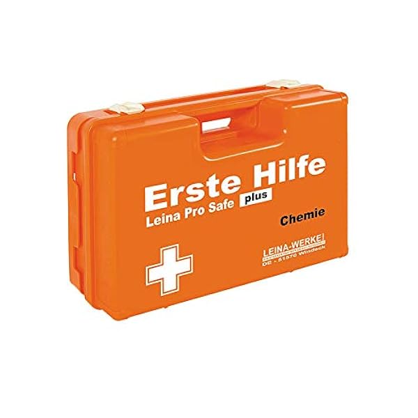 LEINA-WERKE Pro Safe plus - Caja fuerte, Naranja fluorescente, 1