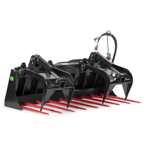 Titan Attachments 72in Manure Tine Grapple Bucket