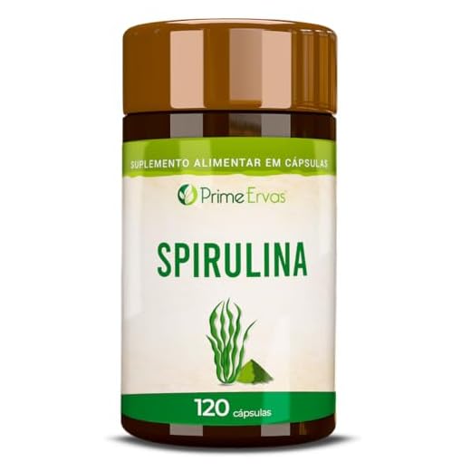 41Sb1Rlhr0L. Ss520 11 Spirulina Prime Ervas 120 Cápsulas