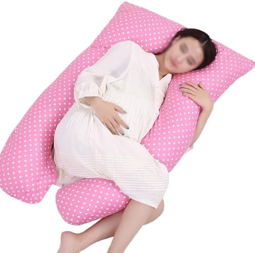 U-Shaped Maternity Pillow for Comfortable Pregnancy Sleep – Full Body Support, Removable Washable Cover, Ideal Back, HIPS Belly Relief