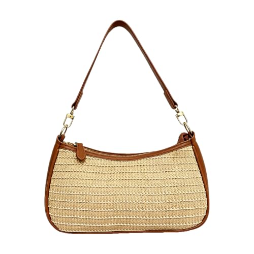 Image of Shoulder Bag for Women with 2 Removable Straps and Zipper Closure Crossbody Bags Clutch Tote HandBags Purses | with 2 Removable Straps