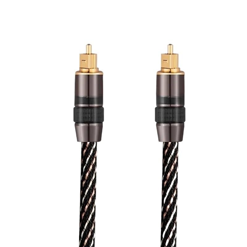 Digital Optical Audio Cable SPDIF Coaxial Cable 1m 2m for Amplifiers Blu-ray Soundbar Fiber(1.5m)