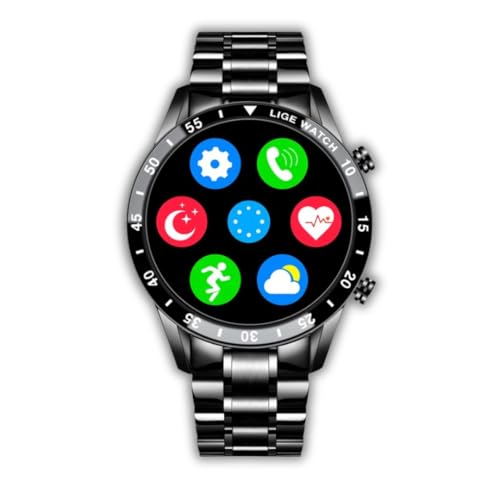 Modern Iron Relógio Inteligente Masculino Smartwatch