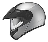 SCHUBERTH E1 Adventure Casco (Silver,XS (52/53))