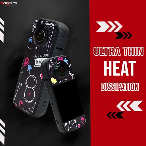 Image of Action Pro Camera Waterproof Skin Compatible with Insta360 X3 Action Camera (Multicolor 2)