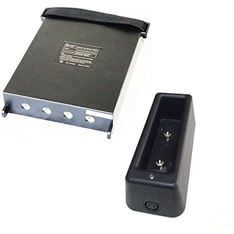 Solax Mobility Spare Rechargeable Lithium Battery with Docking Station Charger - For Transformer, Genie and Mobie Plus Scooters Cover