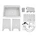 Freestanding Plastic Laundry Sink Set Grey Washing Tool With Faucet Households