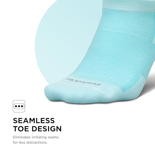 Image of Feetures High Performance Max Cushion Ankle Sock - Tab Socks for Women & Men with Heel Tab