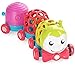 CoolToys Caterpillar Musical Baby Toy - 3 in 1 Developmental Infants & Toddlers Sensory Toy; 3 Linkable Easy Grasp Soft Cars, Rattles, Plays Fun Sounds, Ideal Birthday Gift for 1 Year Old Boys & Girls