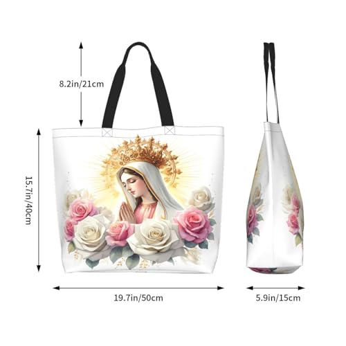 Bolso tote para mujer Our Lady of Guadalupe miniatura 6