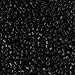 Miyuki Delica Seed Beads – Size 11/0 (1.6 mm), DB0310, Matte Black, 7.2 g, Approx. 1440 Beads, Made in Japan