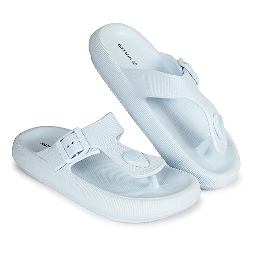 Image of MOZAFIA FASHION LADY WOMENS MOLDED FOOTBED AND NON SLIP OUTSOLE FOR COMFORTABLE FITTING | COMFORNT | ORTHO | SLIPPERS | CUSHIONED