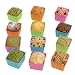 Bakerpan Silicone Mini Cake Holders, Baking Cups, 1.5 Inch Squares, 12 Pack