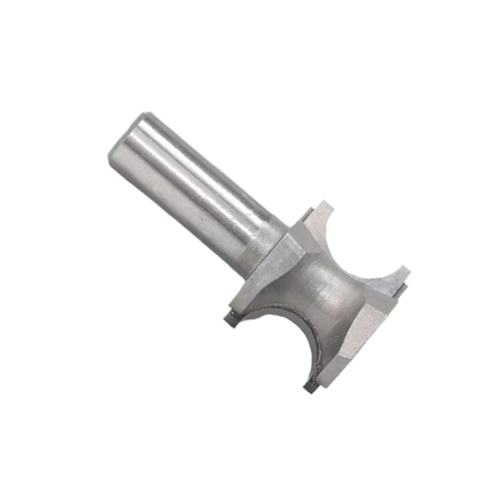 1 pezz0 Fresa Legno Semitonda, Codolo 12.7Mm / 6.35Mm