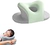 Memory Foam Pillow,Neck Support for Office Chair,Side Sleeper Pillow,Foam Neck Pillow for Library,Work,Home,School (Green)