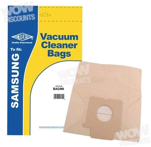 Vacuum Bags to fit Samsung VC 1400 5 Pack