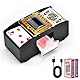 Kartenmischmaschine Elektrische 2 Decks, kartenmischer mit 2 Poker für UNO, Poker Spielkarten-Händler