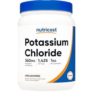 Nutricost Potassium Chloride Powder...