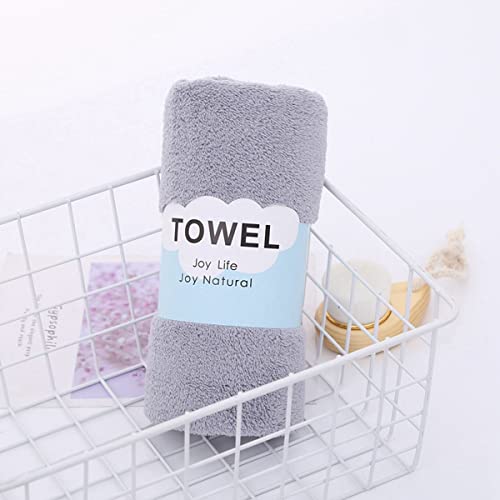 WDhomLT 4pcs Bad Handtuch Korallen Fleece Handtuch Plüsch Klassische Handtücher Weich Durable Leicht und Hoch Saugfähige… – Bild 7