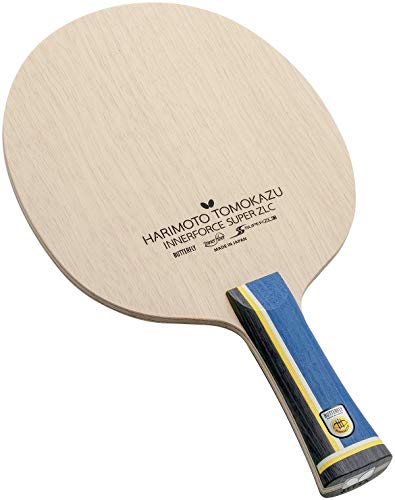 Butterfly Harimoto Innerforce Super ZLC Table Tennis Blade - Super ZL Carbon Blade - Professional Table Tennis Blade - Available in an, FL, and ST Shakehand Handle Styles - Made in Japan