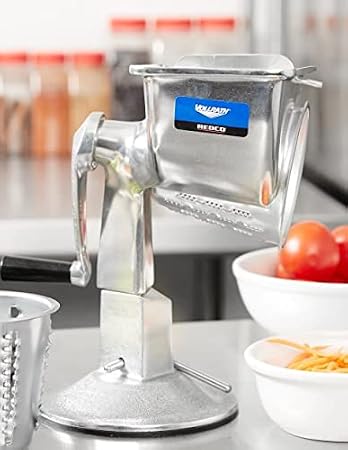 Vollrath 6003 Redco 12 King Kutter Manual Vegetable Cutter with Suction Cup Base, Cones #1/#2/#4