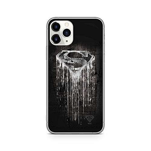 Funda para teléfono móvil de ERT GROUP para Apple iPhone 11 Pro Original y con Licencia Oficial de DC con diseño Superman 003 Perfectamente Adaptada a la Forma del teléfono móvil, Funda Hecha de TPU