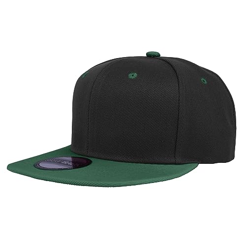Image of Gelante Snapback Hats for Men - Flat Bill Brim Baseball Cap Hat - Plain Blank Adjustable