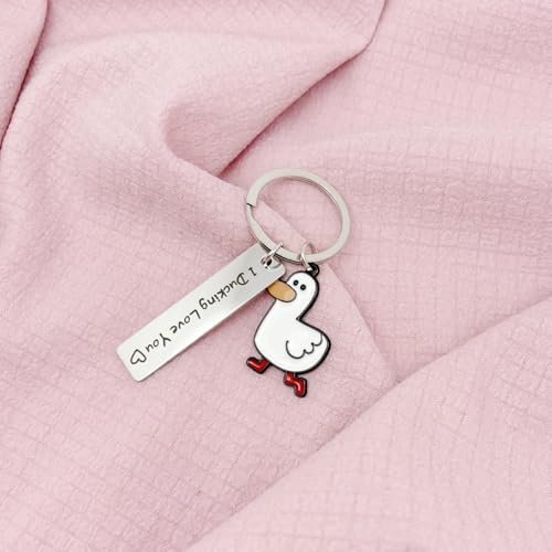Cute Duck Keyring - Perfect Gift for Couples & Special Occasions - Image 3