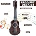 Imagen de LUVDECO Juguete de Ukelele para Niños, 36cm