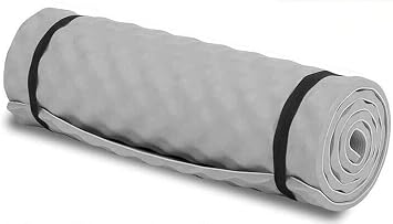 ADEPTNA Durable Extra Thick EVA Foam Roll Up Camping Hiking Mountaineering Picnic Exercises Mat Eva Foam Sleeping Mattress - Lightweight and Waterproof Mat