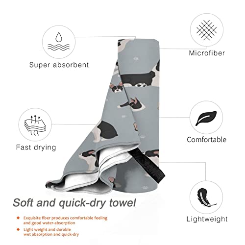 Serviette de plage en microfibre légère de grande taille pour sport - 4
