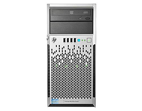 HP ProLiant ML310e G8 Tower Server, Intel Xeon Quad Core 3.4GHz, 16GB, 1.2TB SAS (Renewed) -  CustomRNServer12