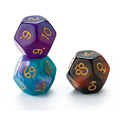SmartDealsPro 3 dadi zodiacali astrologici divinazione astrologic...