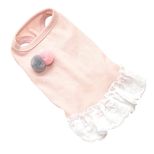 COLLBATH Traje De Cachorro Saia Rosa De Animal De Estimação Roupas De Animal De Estimação Roupas De