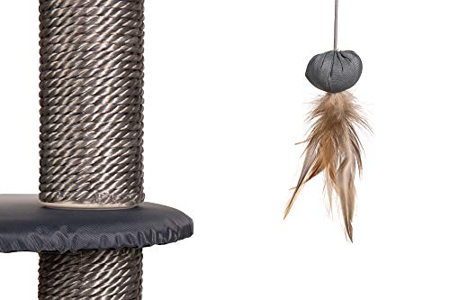 Arbre à chat Karlie Misty gris de 160 cm pour extérieur