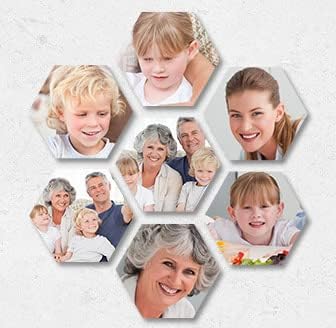 Miniatura 2 de CanvasChamp Impresiones fotográficas hexagonales, arte de pared hexagonal, decora tu pared con impresiones hexagonales, lienzo enmarcado (7