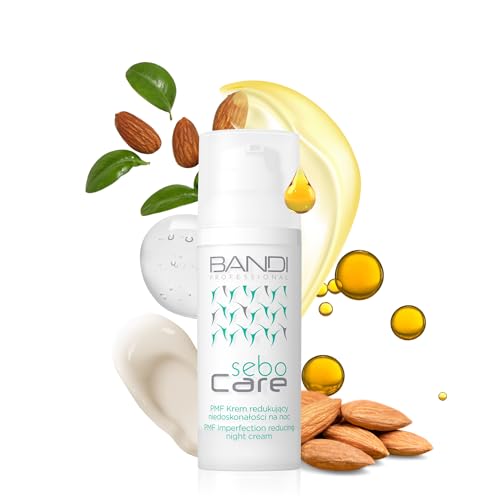 Bandi Crema Viso Notte Antiimperfezioni è Una Crema Notte Idratante ed Esfoliante Che Combatte Brufoli Riduce Pori Dilatati e Papule Con Acido Mandelico e Gluconolattone
