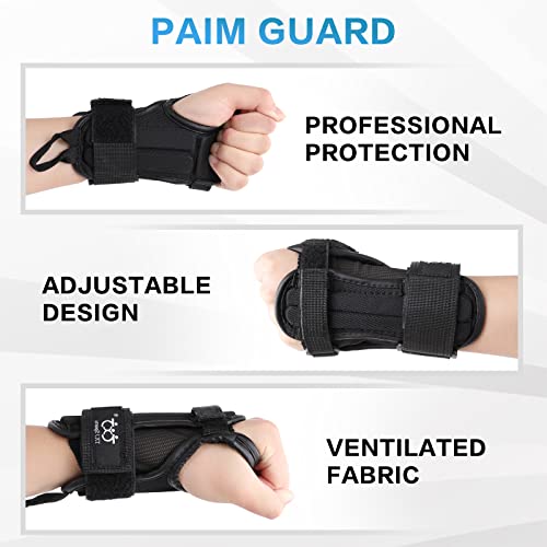 Wrist Guard, Wrist Support for Roller Skating Snowboarding Skateboarding Rollerblading, Protective Gear Wrist Brace for Adults/Kids/Youth (1 Pair)