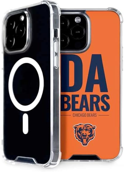 Skinit Phone Case Compatible with MagSafe iPhone 14 Pro Max - Officially Licensed NFL Chicago Bears Team Motto Design